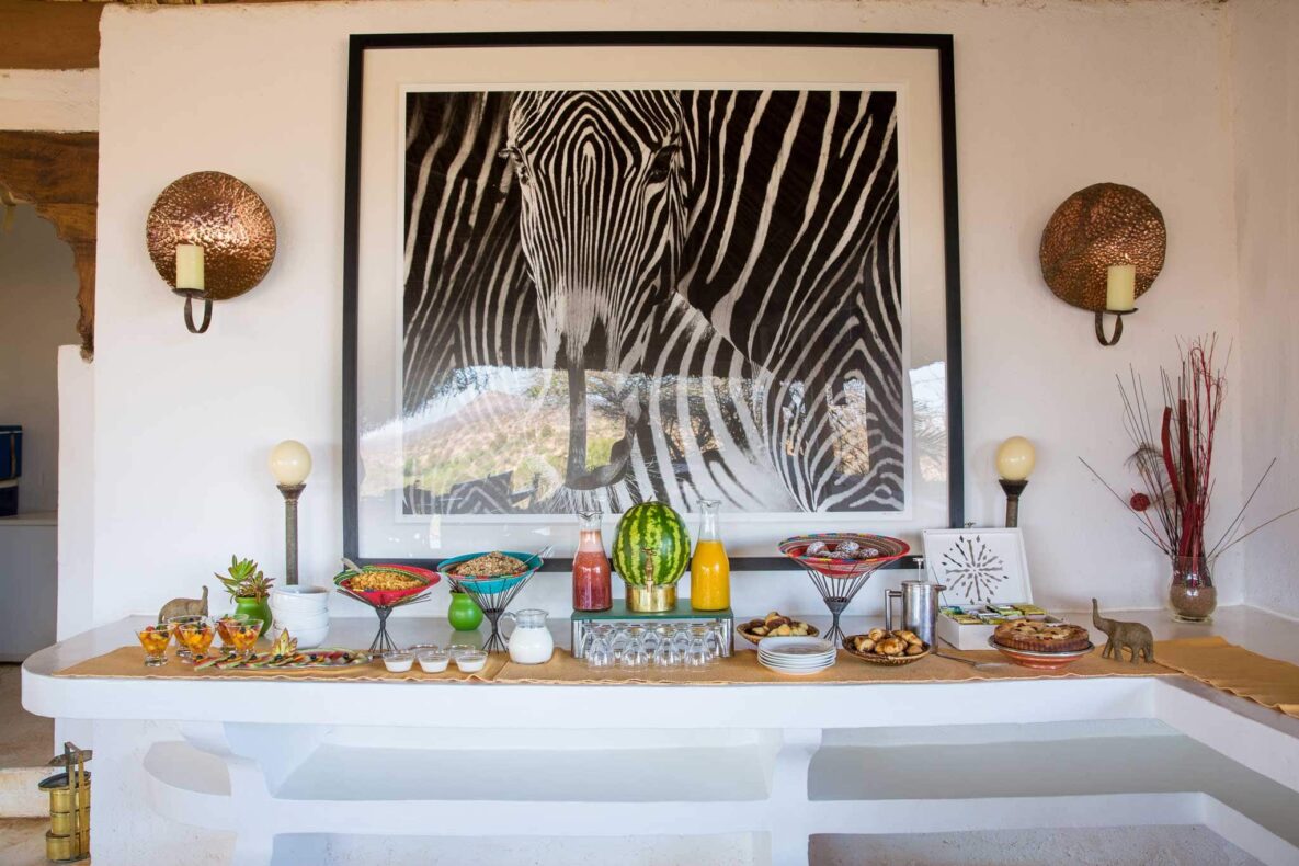 Sasaab, Kenia, The Safari Collection, Breakfast