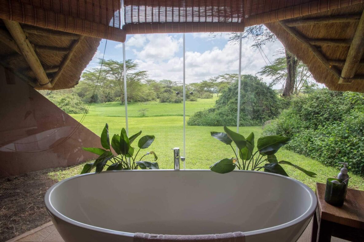 Solio Lodge, Kenia, The Safari Collection, bath