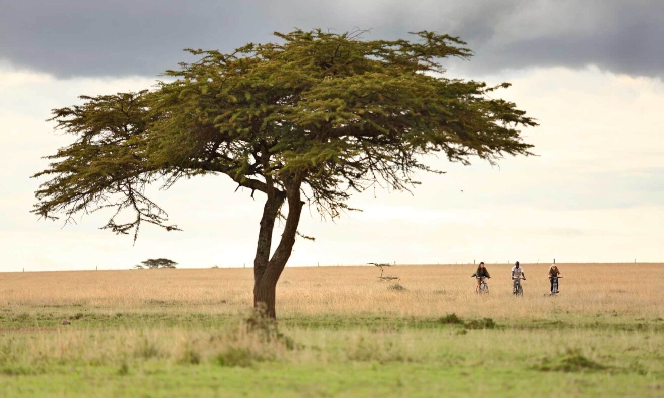 Solio Lodge, Kenia, The Safari Collection, biking