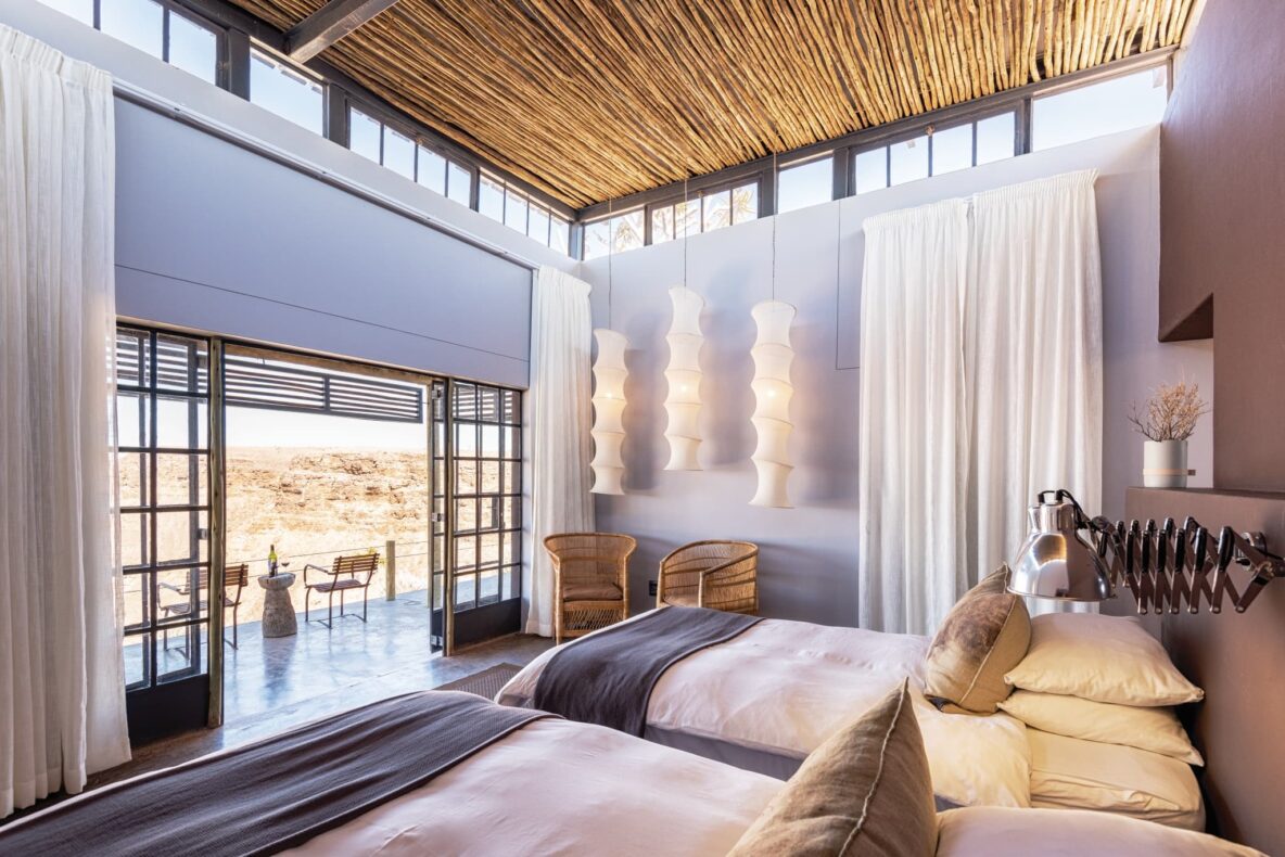 Fish River Lodge,Namibië.uitzicht