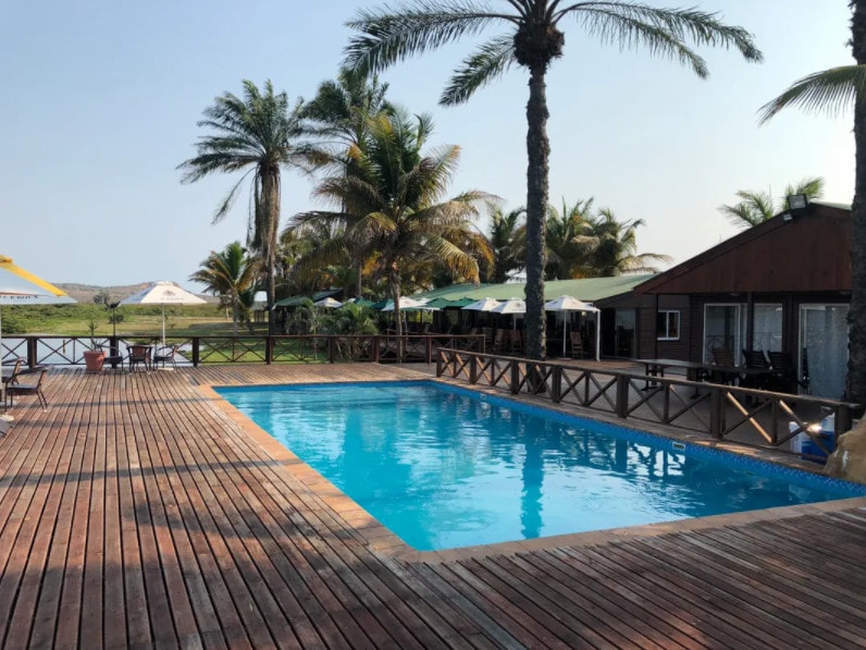 Kwanza River Lodge, Angola, swimming pool