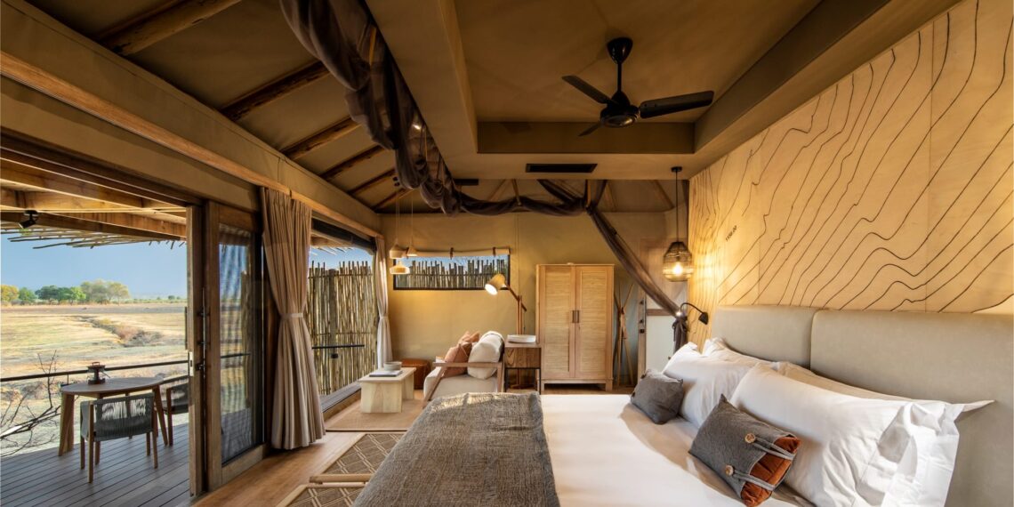 Puku Ridge,Zambia,kamer met uitzicht 1