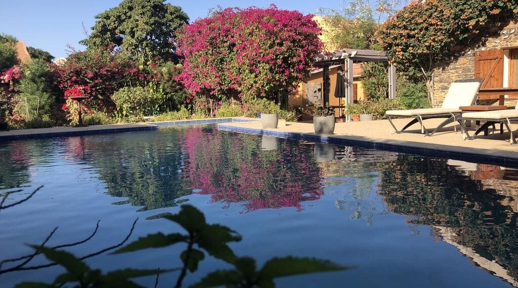Villa Castel, Gorée, Senegal, pool