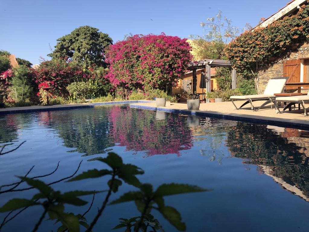 Villa Castel, Gorée, Senegal, pool
