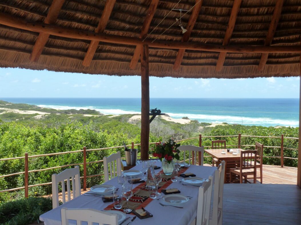 Dunes de Dovela,Mozambique,restaurant