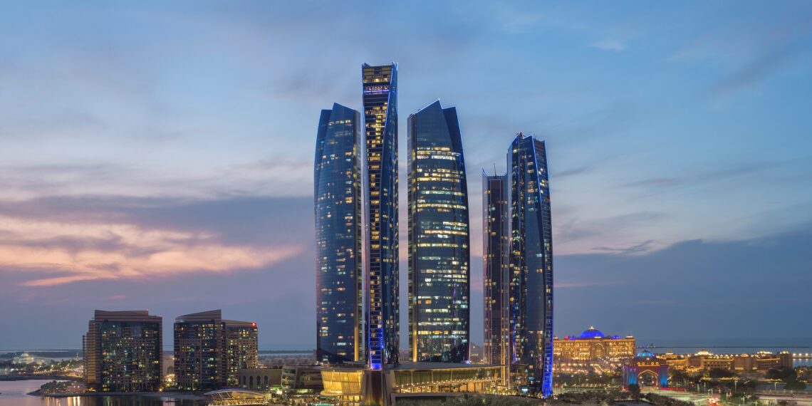 Conrad Hotel Abu Dhabi, torens