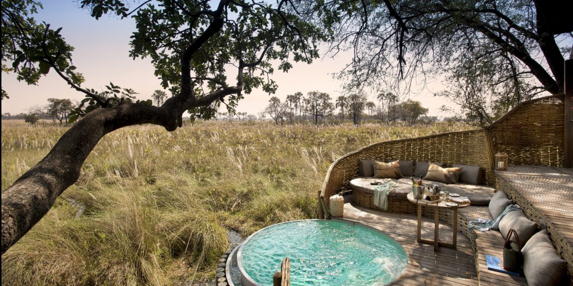 Sandibe Okavango Safari Lodge,Botswana,prive plungepool