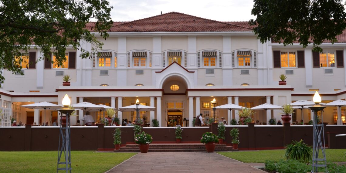 The Victoria Falls Hotel,Zimbabwe,gevel