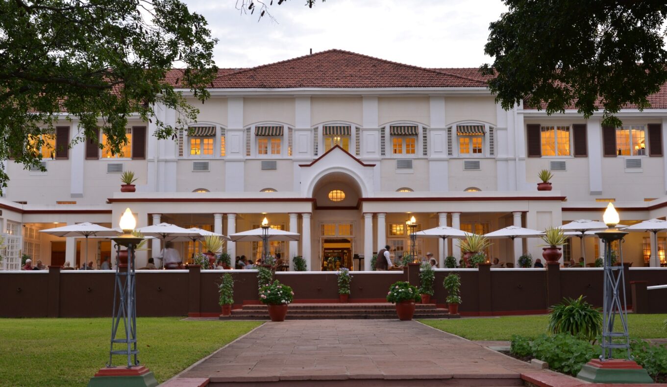 The Victoria Falls Hotel,Zimbabwe,gevel