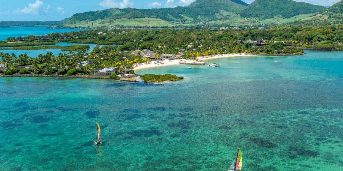Four Seasons Resort Mauritius at Anahita,Mauritius,aerial view