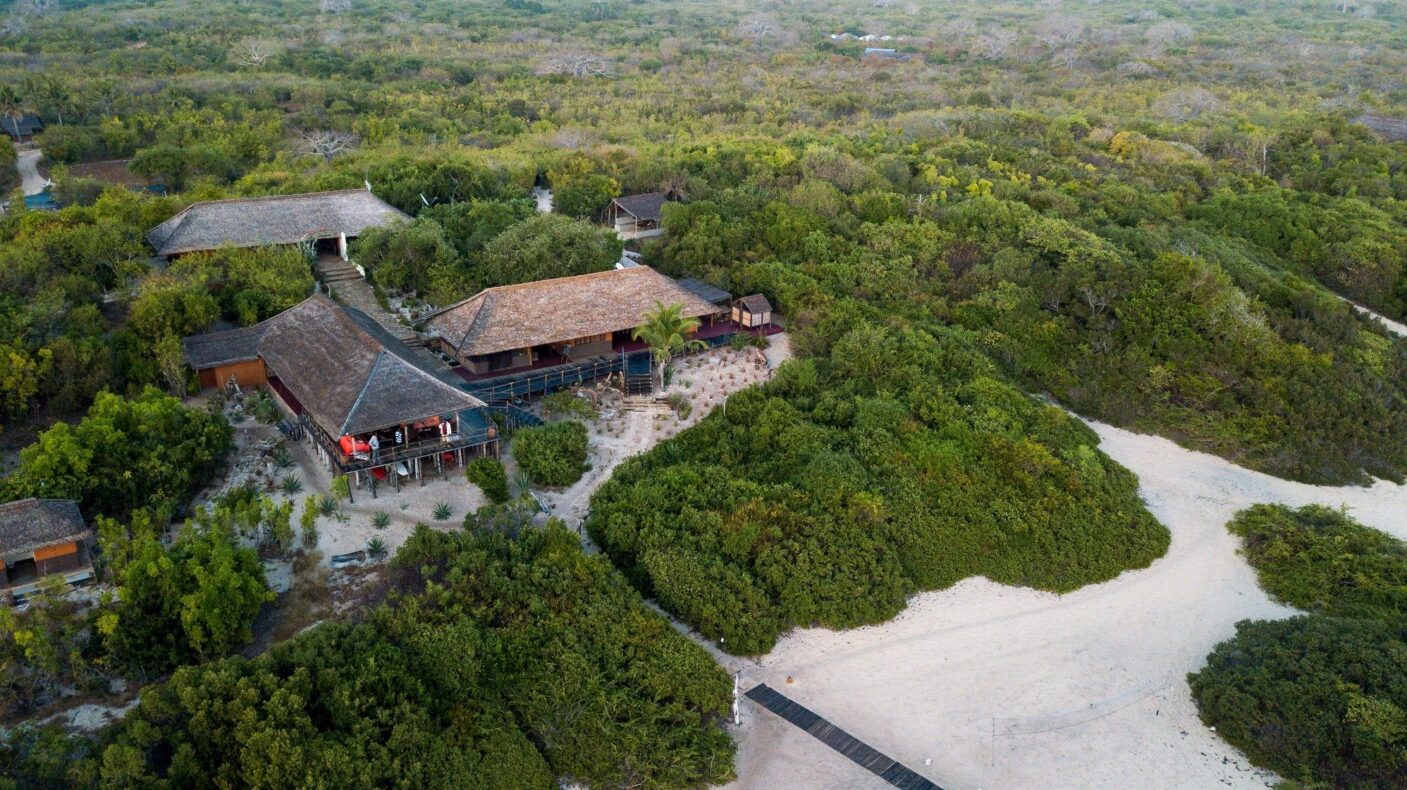 Nuarro Beach Lodge,Mozambique,overzicht