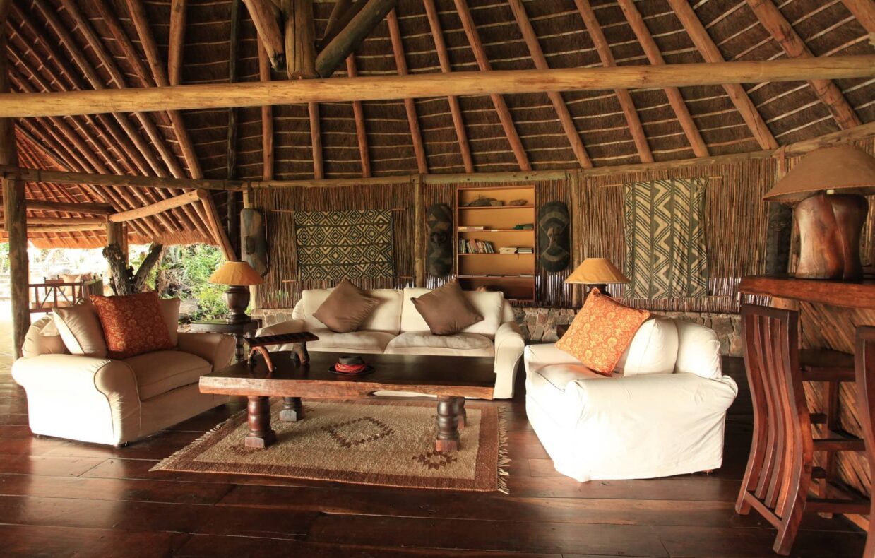 Apoka Safari Lodge, Oeganda, lounge