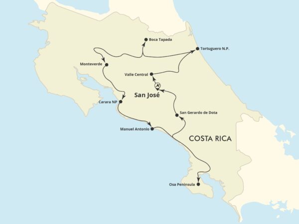 18-daagse rondreis Wildlife Costa - Untamed Travelling