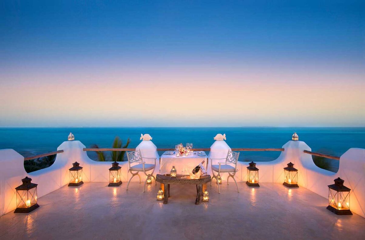 Santorini Collection,Mozambique,roof terrace