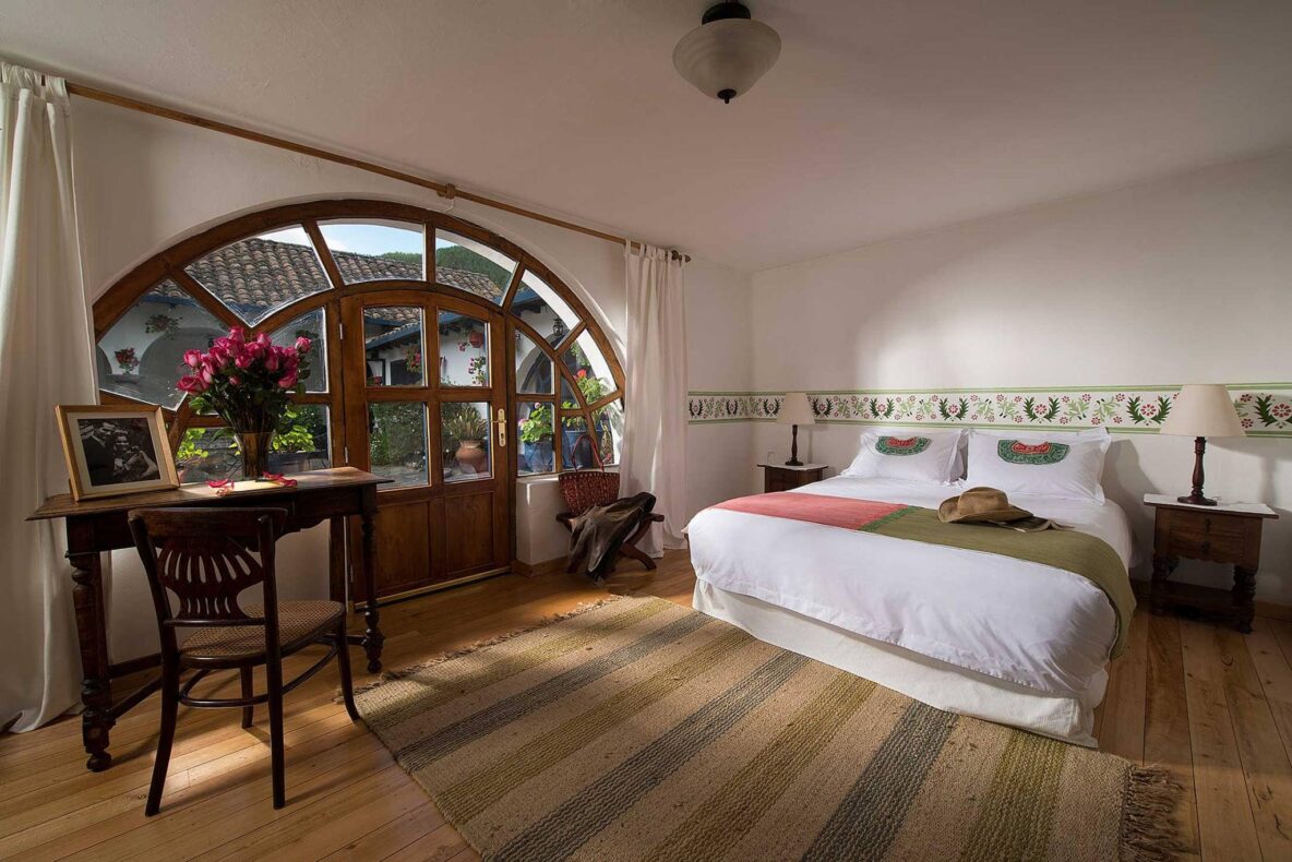 Hacienda Zuleta, Quito, Ecuador, slaapkamer