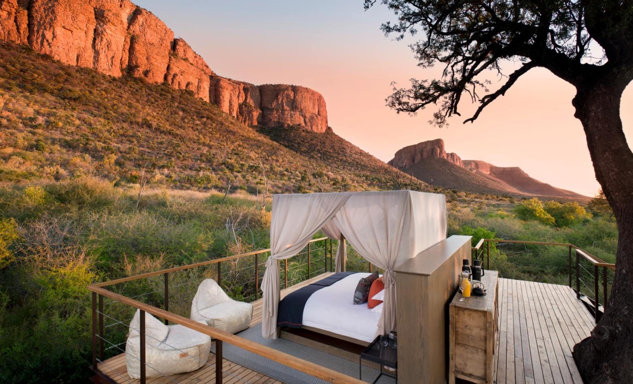Marataba Luxury Lodges,South Africa,Marataba Tree House bed