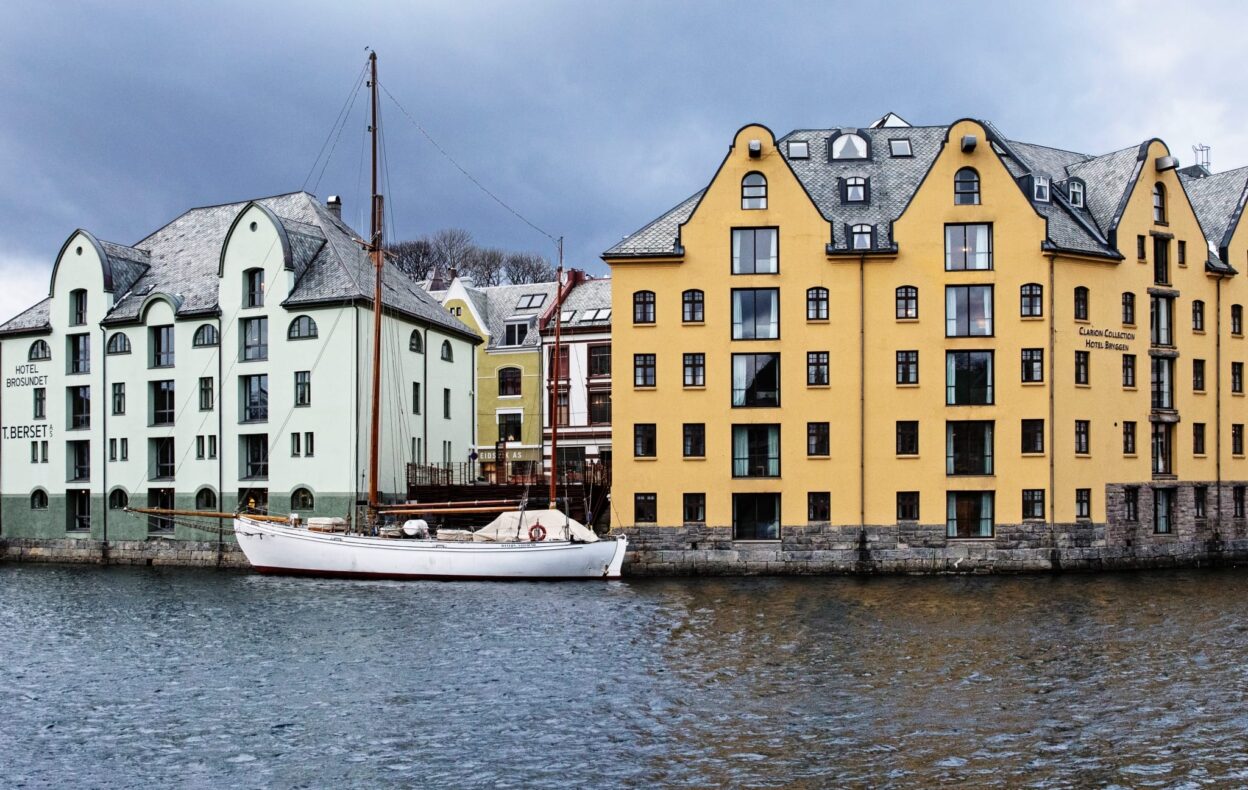 Hotel Brosundet,Noorwegen,vooraanzicht