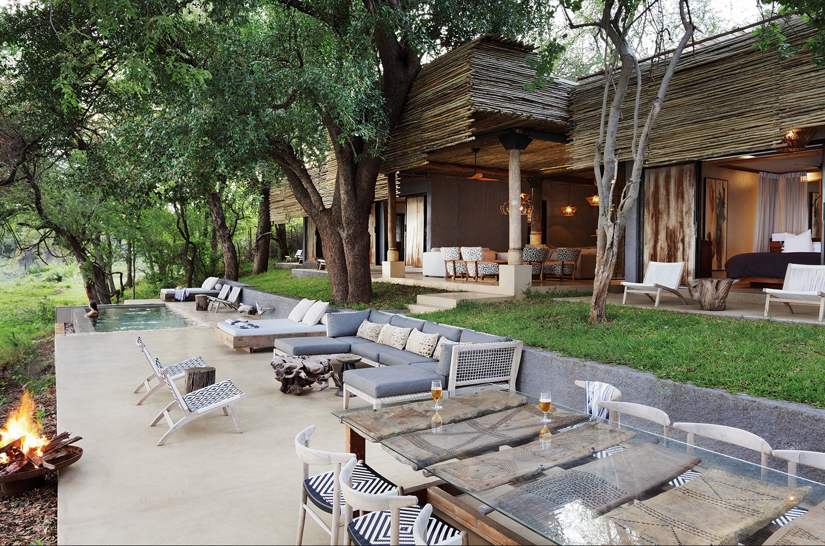 Matetsi Victoria Falls,Zimbabwe,villa overzicht