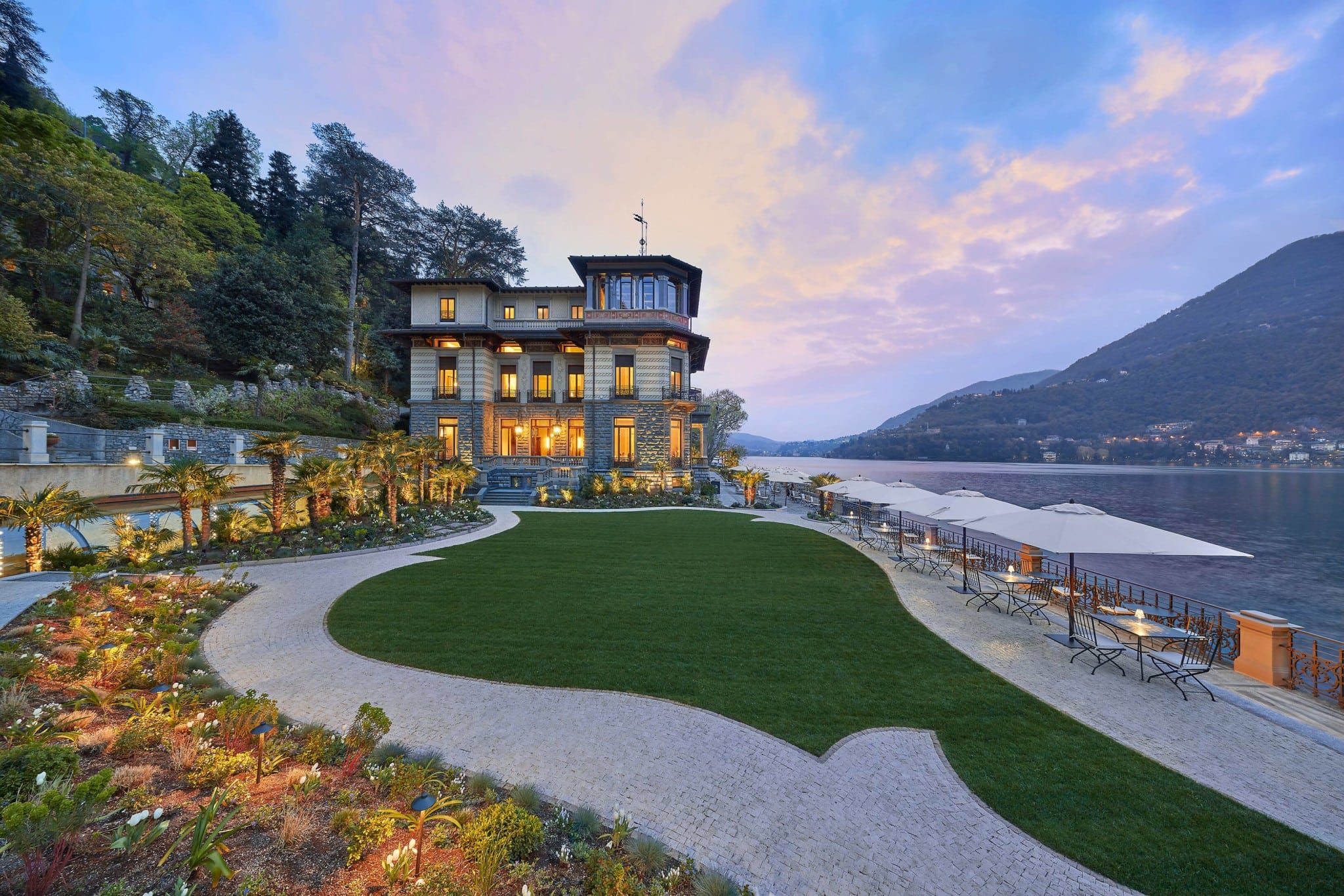 Mandarin Oriental Lago di Como, Italy, view