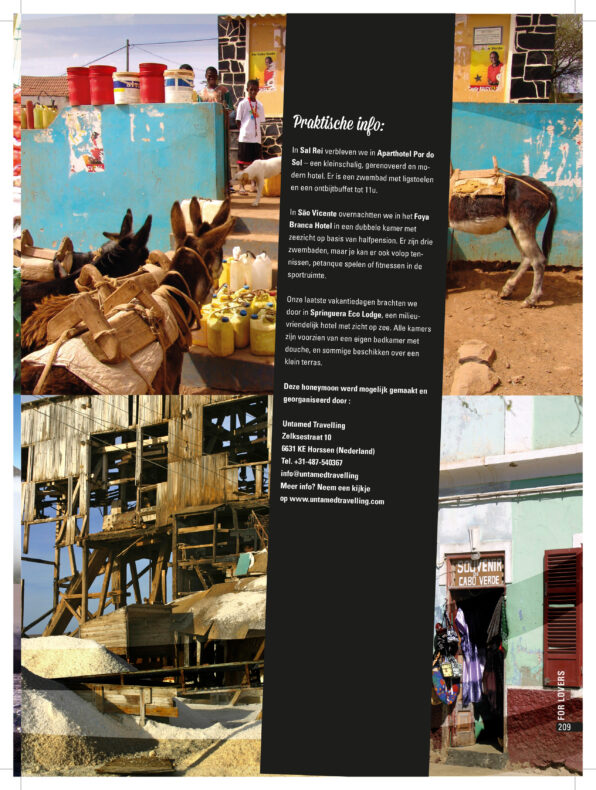 Kaapverdië in Bruidsmagazine For Lovers