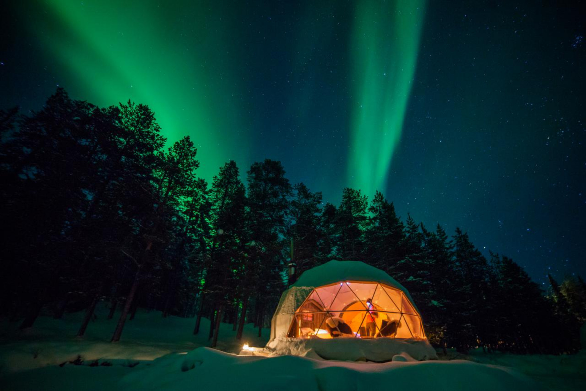 Finland Aurora Glamping