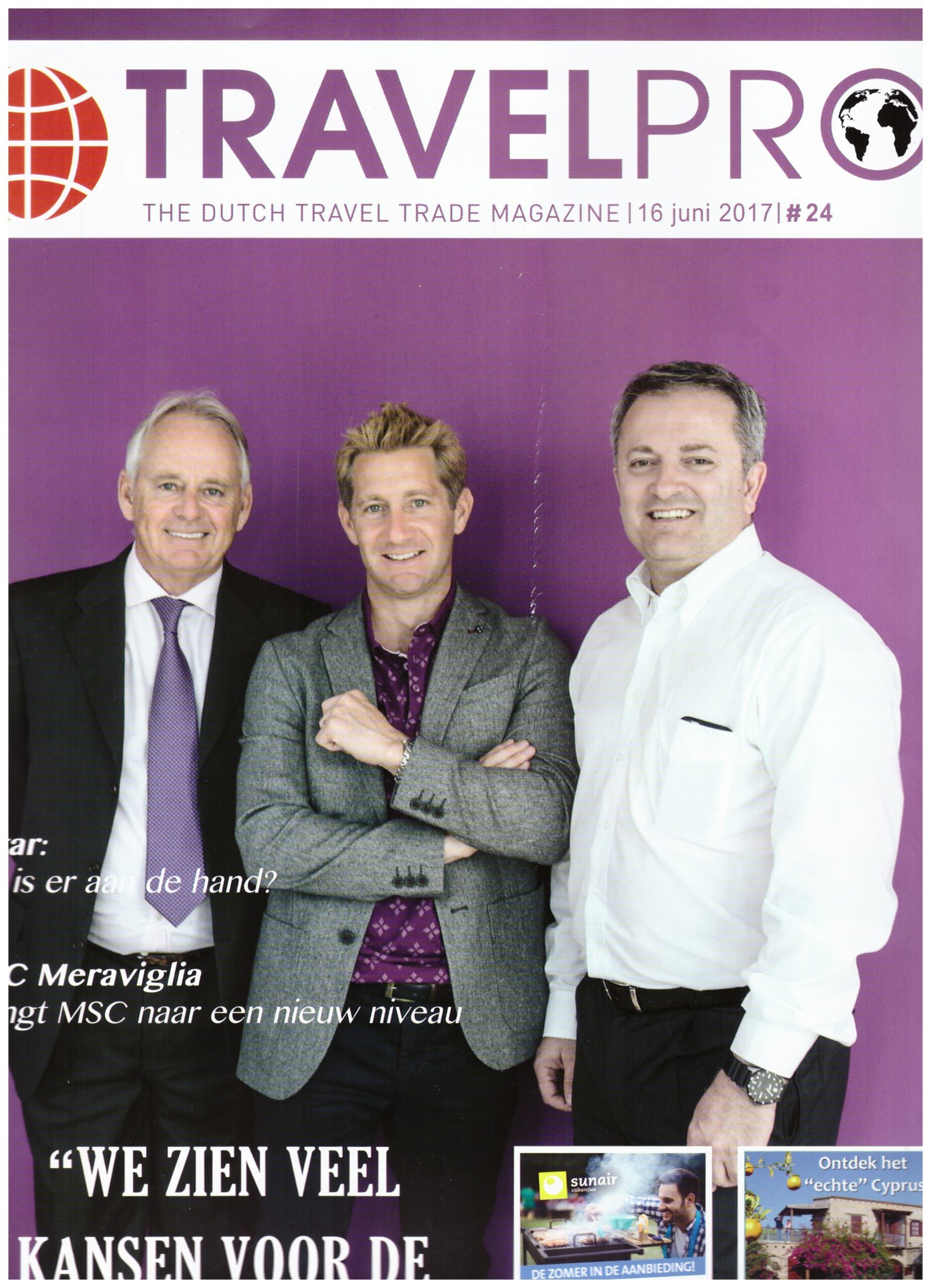 Column about Tanzania in TravelPro 24