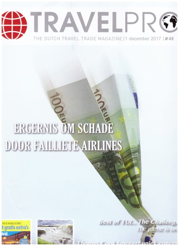 Untamed over schade door failliete airlines in TravelPro #48
