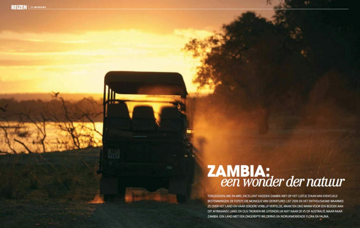 Mr. en Mrs. Excellent in Zambia