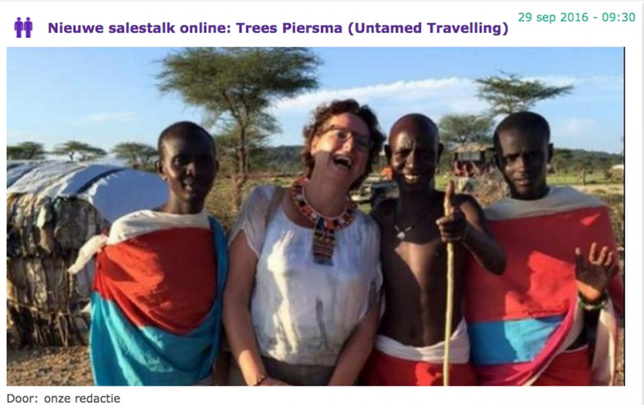 Blog Trees Piersma on Reisbizz.nl