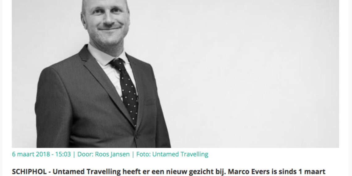 Aanwinst Untamed Travelling op Reisbizz.nl