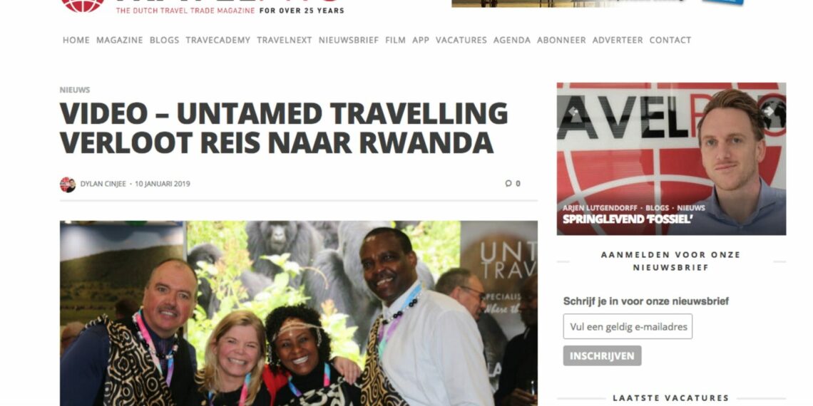 Borrel Vakdag Untamed op Travelpro.nl