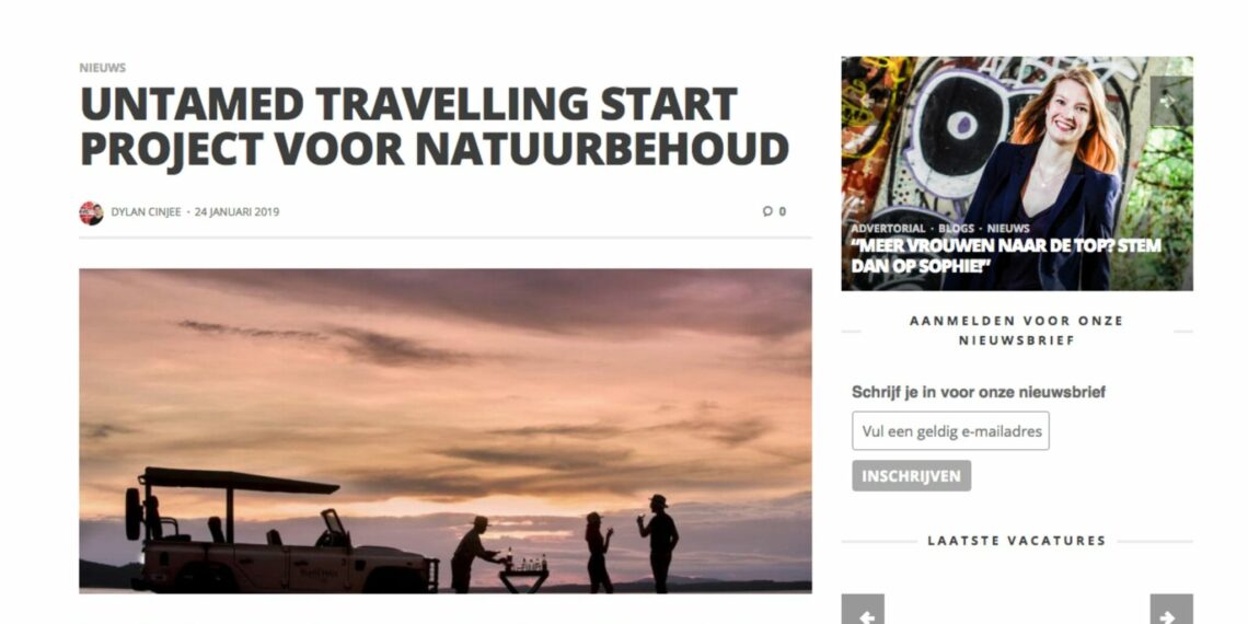 Untamed Art in the Bush in TravelPro