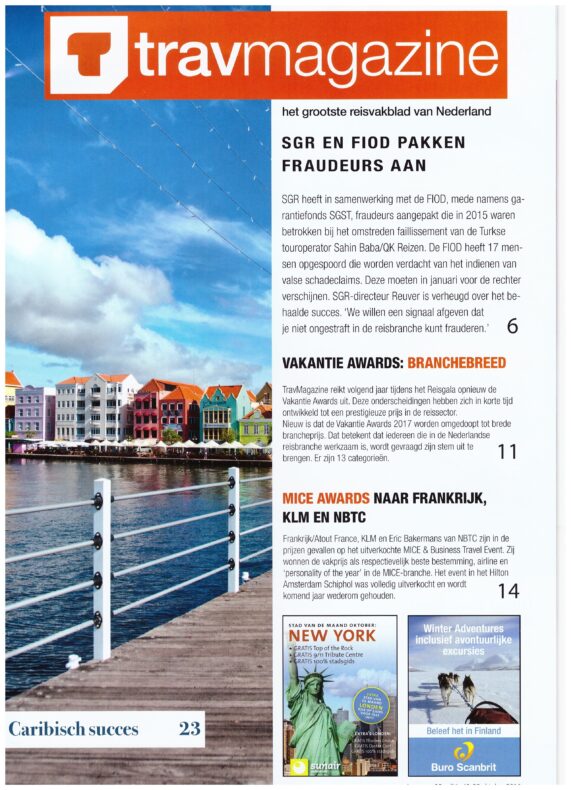 Interviews Colombia in TravMagazine 40