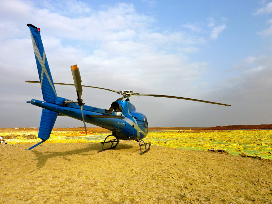 Noord-Ethiopië per helicopter