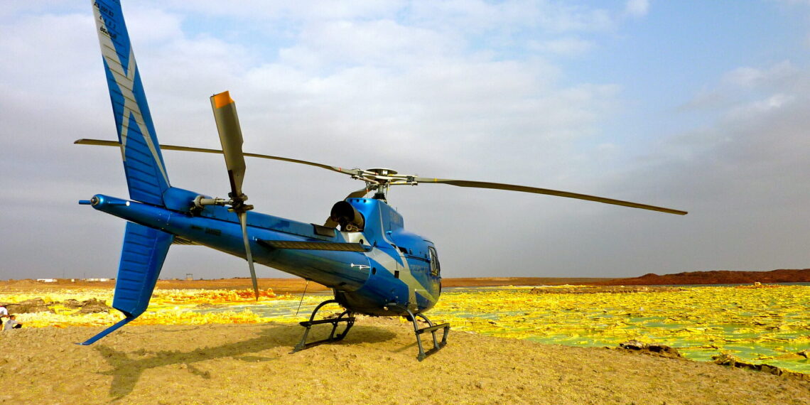 Noord-Ethiopië per helicopter