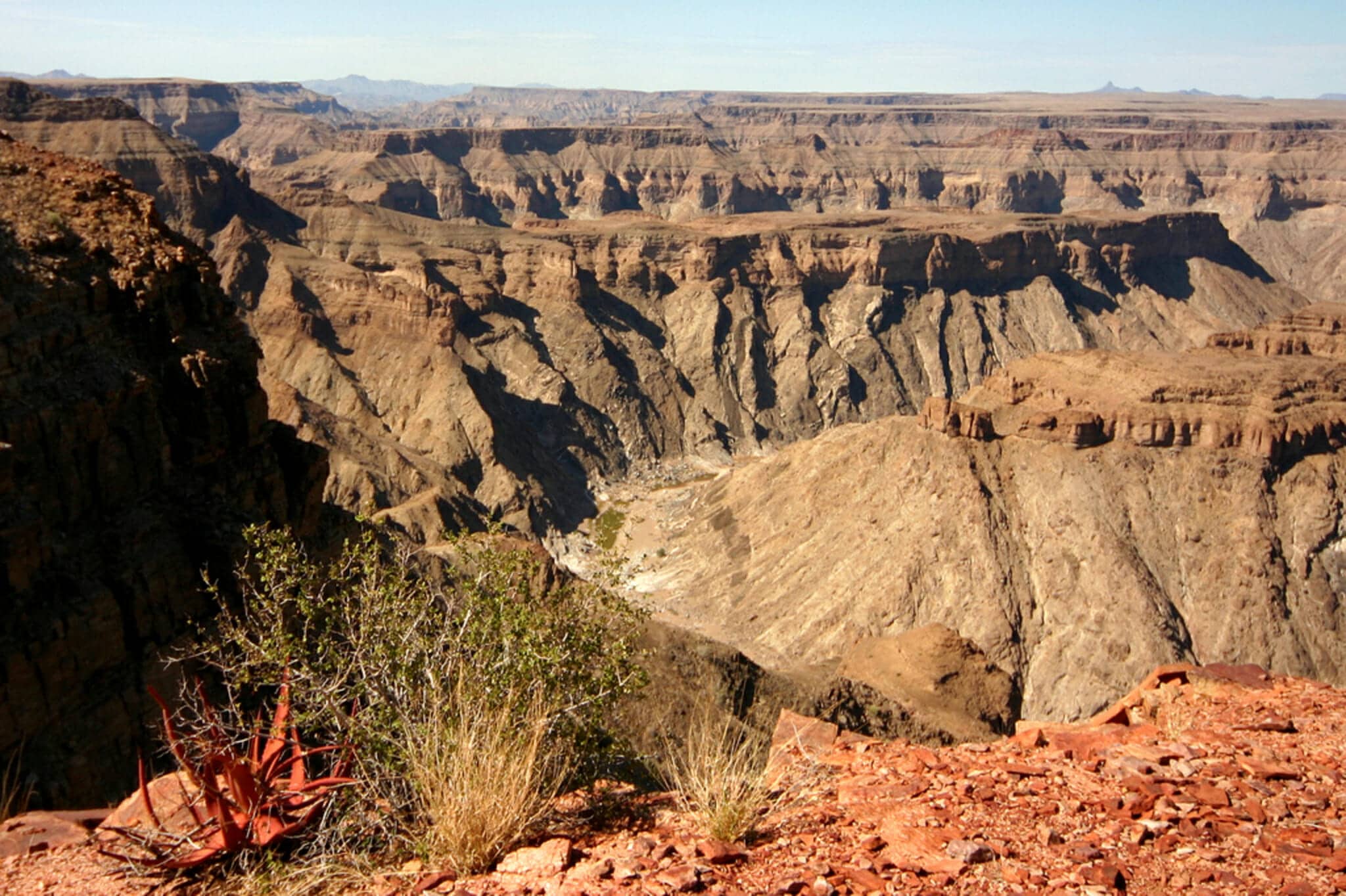 Hiking Fish River Canyon Namibia