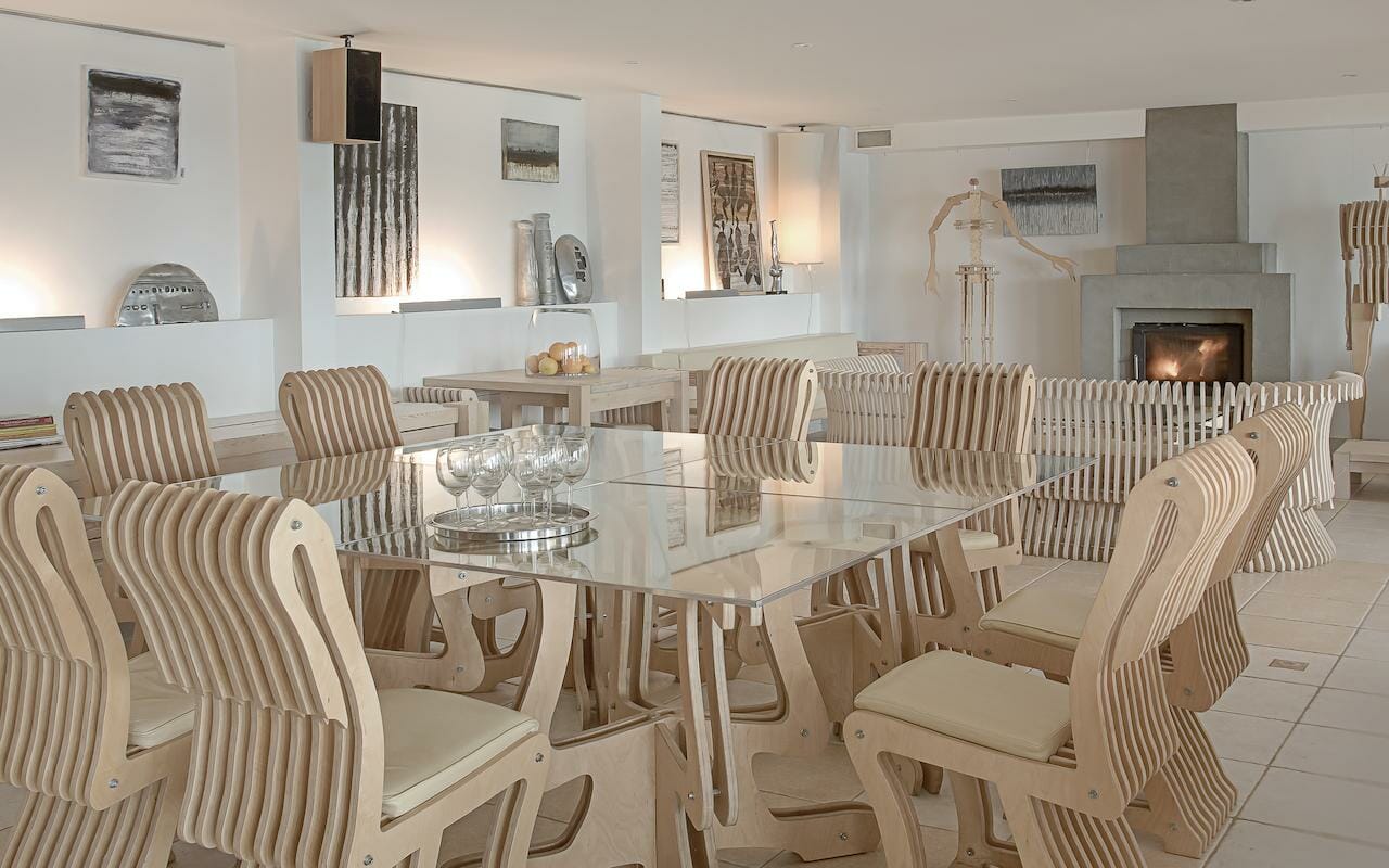 Hotel Galery69, Wulpinskie Lake, Poland, dining area