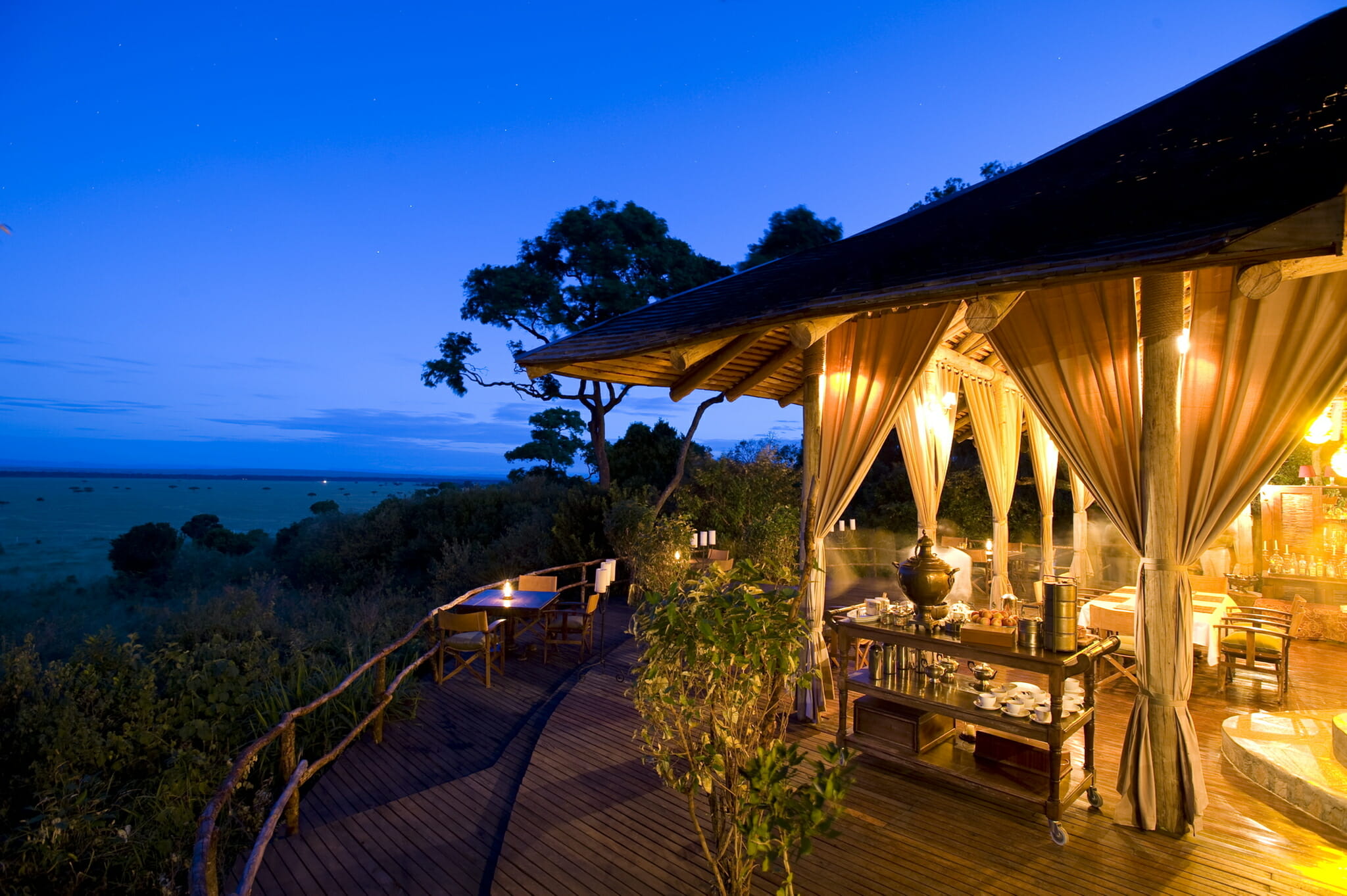 Safari by plane Kenya