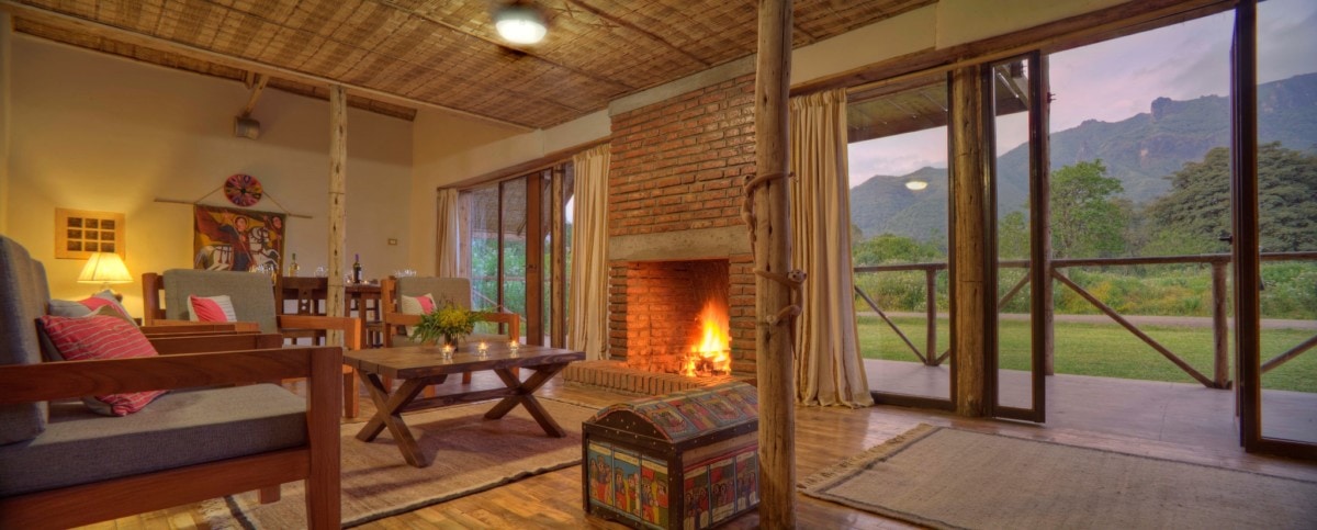 Bale Mountain Lodge, Ethiopia,seating area