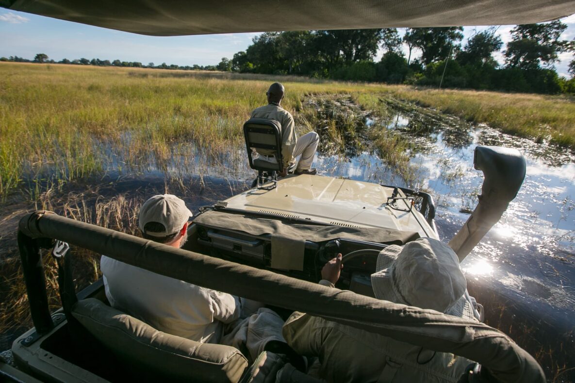 Bushman Plains, Botswana, Driving Okavango Wilderness