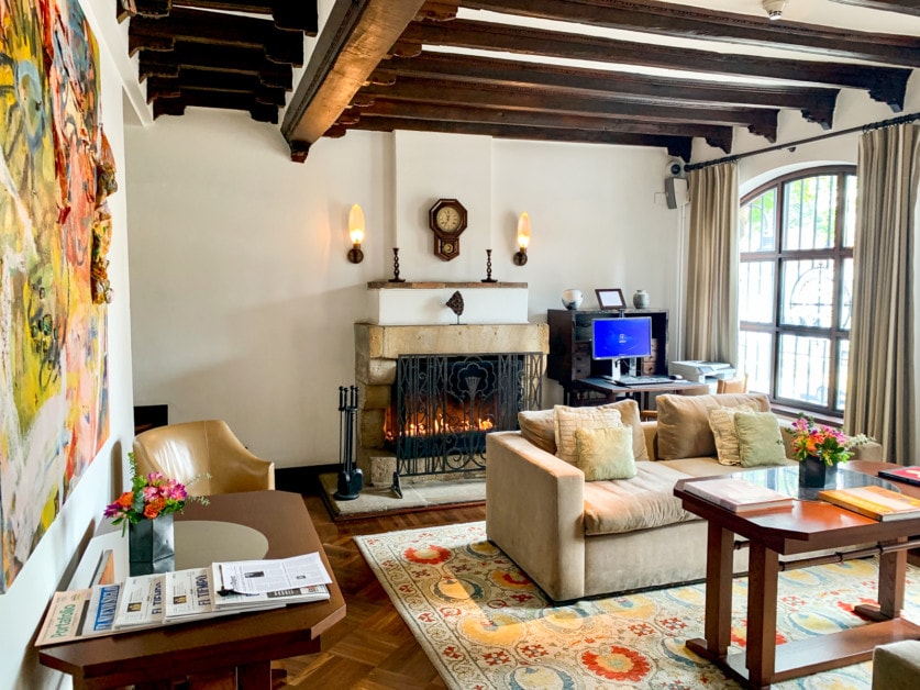 Four Seasons Casa Medina, Colombia, living room
