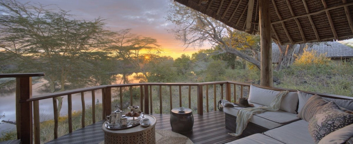 Finch Hatton's Luxury Tented Camp, Kenya, Tsavo N.P.