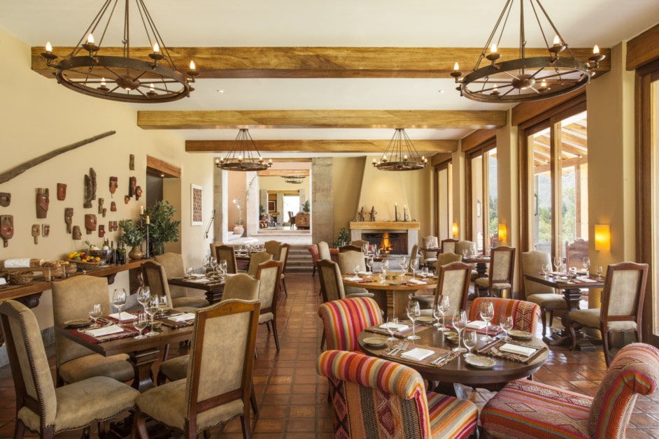 Inkaterra Hacienda Urubamba, Sacred Valley, Peru, restaurant