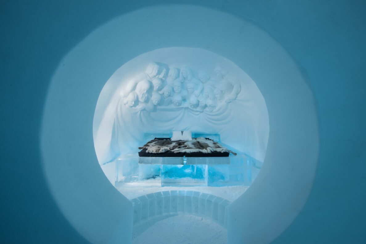 Icehotel, Zweden, Art Suite