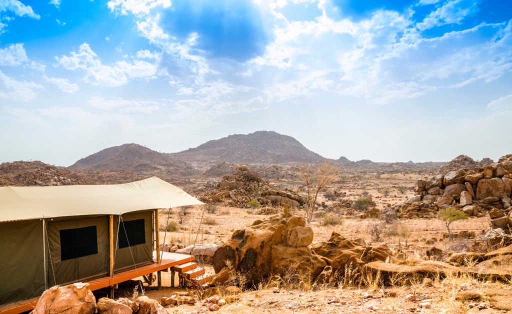 Ozondjou Trails Camp, Namibia,tent