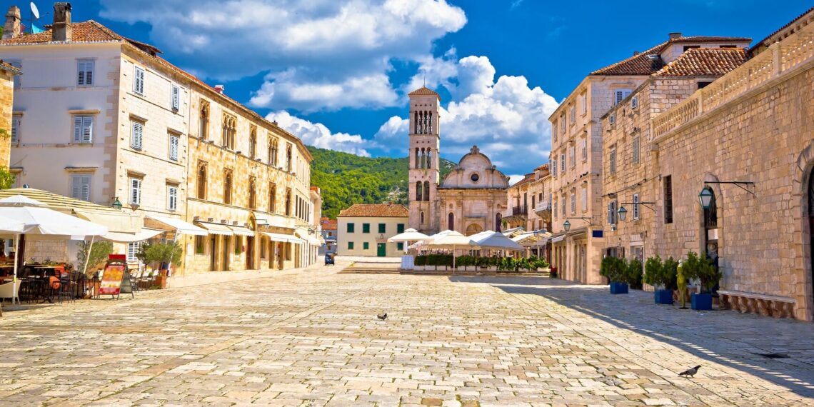 Rondreis het beste van Kroatië, Kroatië, Hvar straatbeeld