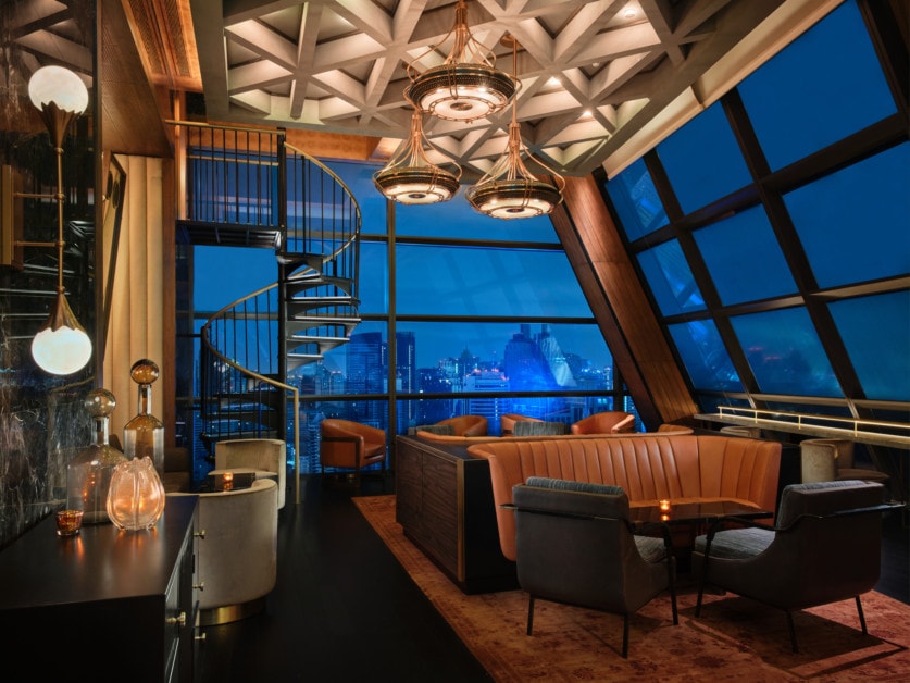 Rosewood Bangkok, Thailand,lounging