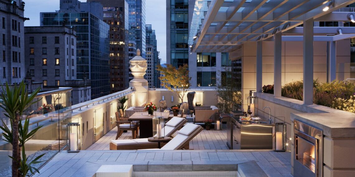 Rosewood Hotel Georgia,Canada,dakterras