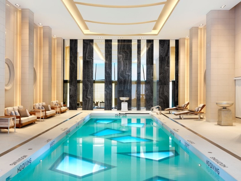 Rosewood Hotel Georgia, Canada, salt water pool