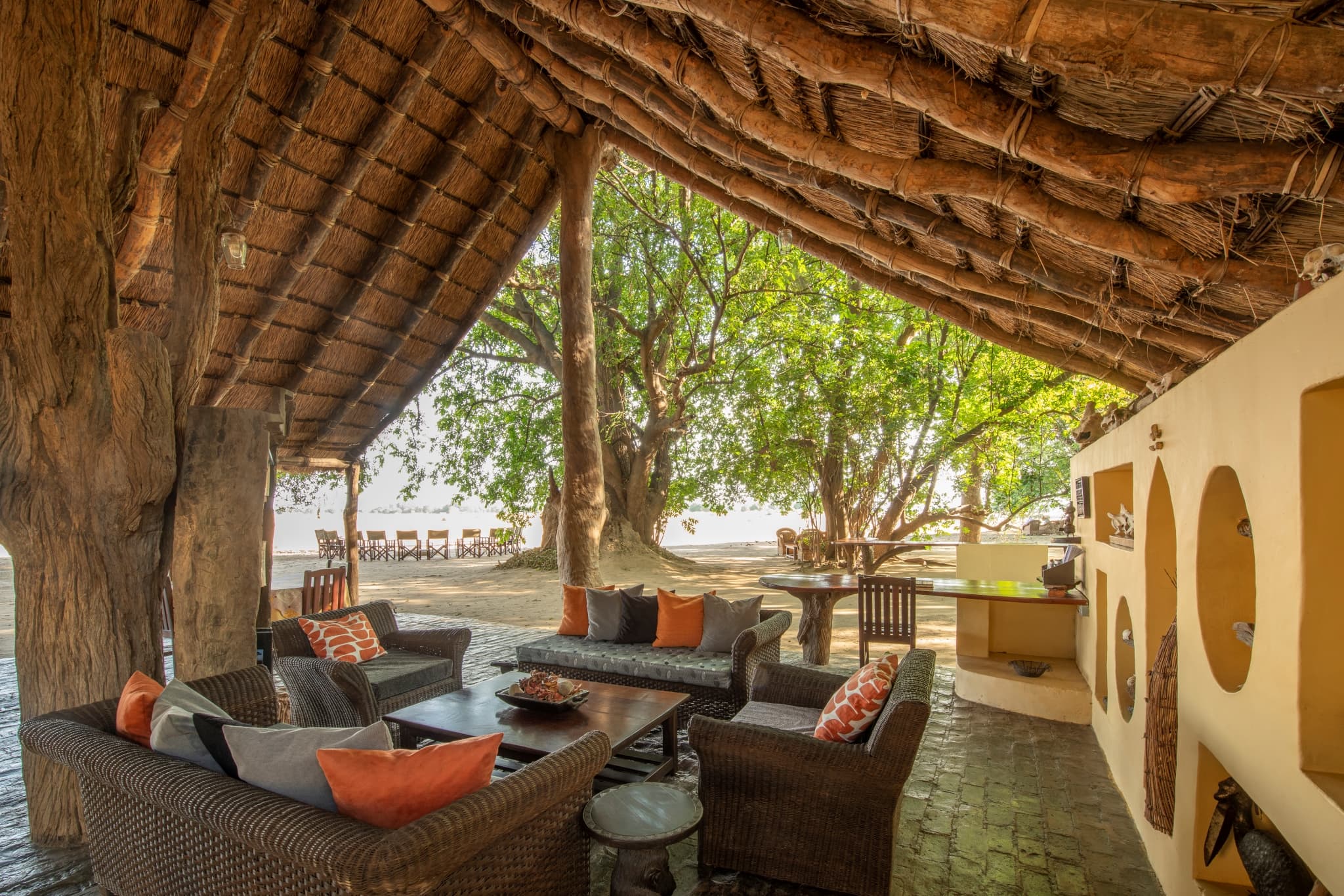 Tafika Camp, Zambia, lounging